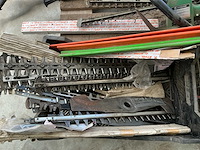 Lot: stihl /metabo heggenscharen + onderdelen overig bos- en tuingereedschap - afbeelding 5 van  8