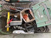 Lot: stihl /metabo heggenscharen + onderdelen overig bos- en tuingereedschap - afbeelding 6 van  8