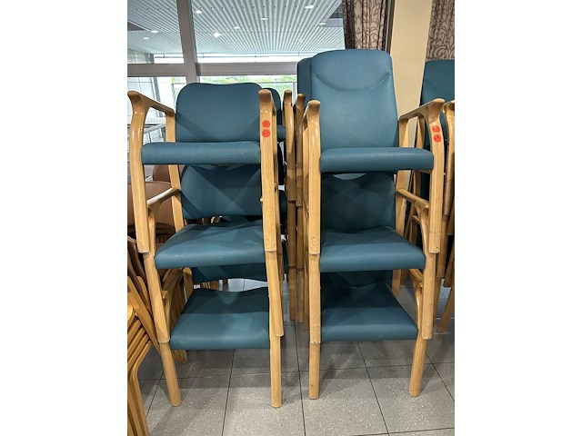 Lot stoelen (2 x 6) - afbeelding 6 van  8