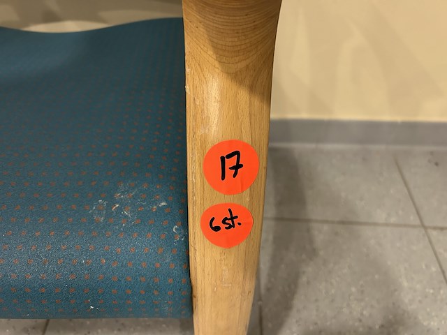 Lot stoelen (2 x 6) - afbeelding 8 van  8