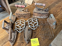 Lot strijkijzers 10 items - afbeelding 2 van  2