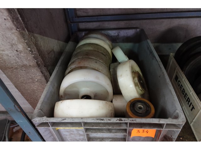 Lot teflon wielen - afbeelding 2 van  2