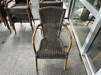 Lot terras stoelen (17) - afbeelding 1 van  4
