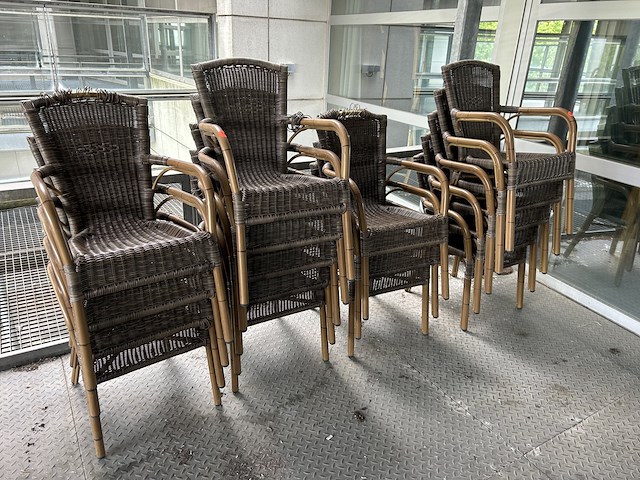 Lot terras stoelen (17) - afbeelding 4 van  4