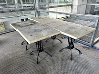 Lot terras tafeltjes (5) - afbeelding 1 van  3