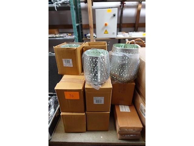 Lot theelichthouders (18 stuks) - afbeelding 1 van  4