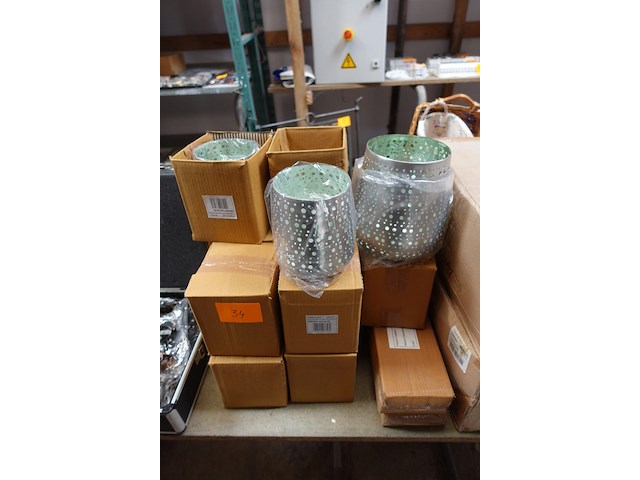 Lot theelichthouders (18 stuks) - afbeelding 4 van  4