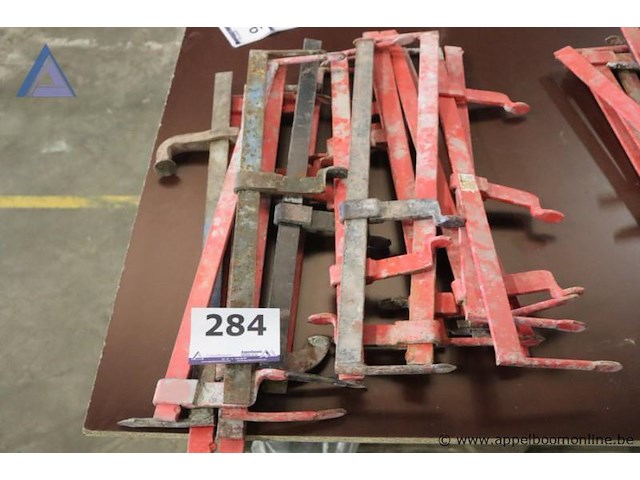 Lot van 10 klemmen - afbeelding 1 van  1