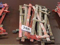 Lot van 10 klemmen - afbeelding 1 van  1