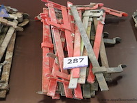 Lot van 10 klemmen - afbeelding 1 van  1