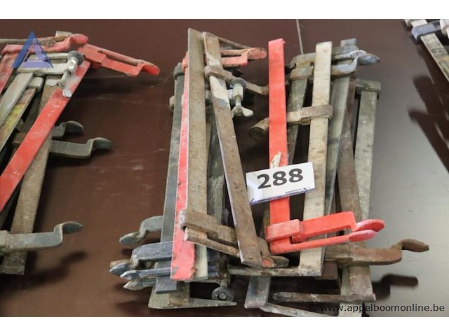 Lot van 10 klemmen - afbeelding 1 van  1