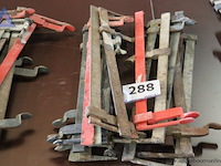 Lot van 10 klemmen - afbeelding 1 van  1