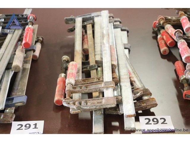 Lot van 10 klemmen - afbeelding 1 van  1