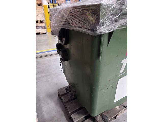 Lot van 10 rolcontainers 1100l - afbeelding 2 van  4