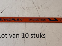 Lot van 10 stuks bahco - handmetaalzaagbl. sandflex 32t - afbeelding 1 van  1