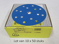 Lot van 10x 50 schuurschijven klingspor ps21fk gls47 dia.150mm korrel 240 - afbeelding 1 van  1