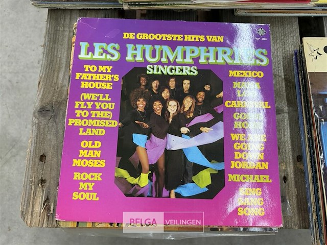 Lot van ± 10x lp's - afbeelding 1 van  1