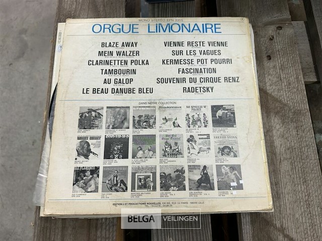 Lot van ± 10x lp's - afbeelding 1 van  1