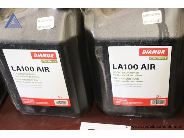 Lot van 13 luchtbelvormers 5l - diamur - la100 air - afbeelding 2 van  2