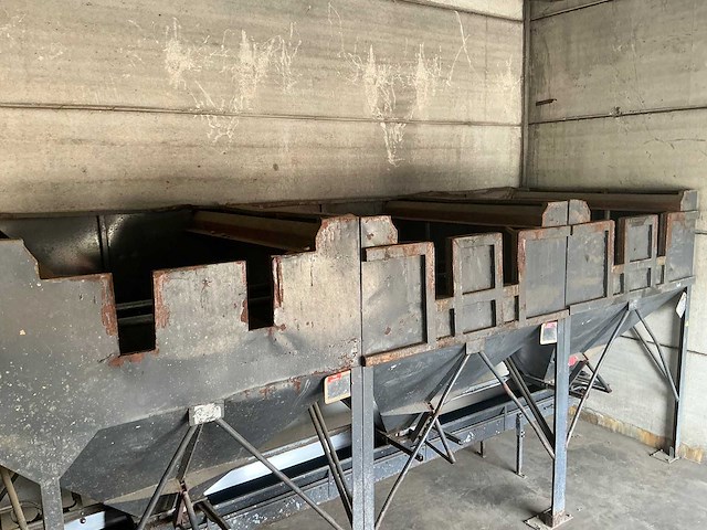 Lot van 16 gesloten houten en verdeel bakken - opslagcontainer - afbeelding 8 van  18