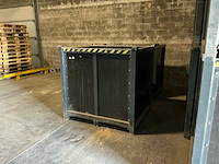 Lot van 16 gesloten houten en verdeel bakken - opslagcontainer - afbeelding 12 van  18