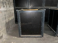 Lot van 16 gesloten houten en verdeel bakken - opslagcontainer - afbeelding 15 van  18
