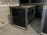 Lot van 16 gesloten houten en verdeel bakken - opslagcontainer - afbeelding 16 van  18