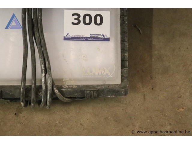 Lot van 2 bouwlampen - lumx - afbeelding 2 van  2