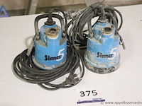 Lot van 2 dompelpompen - simer - 5 - afbeelding 1 van  3