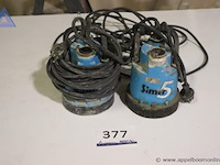 Lot van 2 dompelpompen - simer - 5 - afbeelding 1 van  3