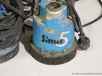 Lot van 2 dompelpompen - simer - 5 - afbeelding 2 van  3