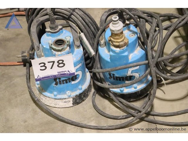 Lot van 2 dompelpompen - simer - 5 - afbeelding 1 van  1