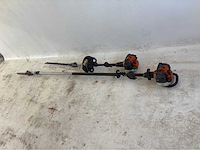 Lot van 2 husqvarna benzine snoeimachines – hoogsnoeier & stokheggenschaar – werkend - afbeelding 4 van  8