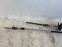Lot van 2 husqvarna benzine snoeimachines – hoogsnoeier & stokheggenschaar – werkend - afbeelding 6 van  8