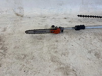 Lot van 2 husqvarna benzine snoeimachines – hoogsnoeier & stokheggenschaar – werkend - afbeelding 7 van  8