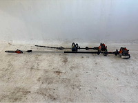 Lot van 2 husqvarna benzine snoeimachines – hoogsnoeier & stokheggenschaar – werkend - afbeelding 8 van  8