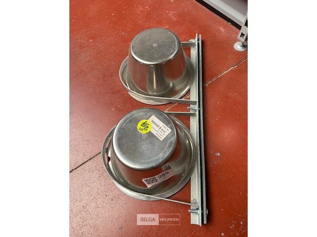 Lot van 2 kommen met montagesteun - afbeelding 1 van  2