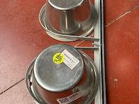 Lot van 2 kommen met montagesteun - afbeelding 1 van  2