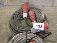 Lot van 2 krachtstroomkabels - afbeelding 2 van  2