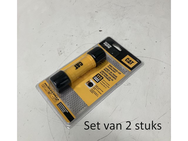 Lot van 2 led zaklampen cat ctrack - afbeelding 1 van  1