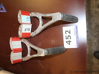 Lot van 2 plaatdragers - afbeelding 1 van  1