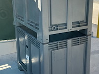 Lot van 2 stapelbare palletkist euro - cargopallet 600 plus martini alfredo 550l - afbeelding 1 van  7