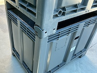 Lot van 2 stapelbare palletkist euro - cargopallet 600 plus martini alfredo 550l - afbeelding 2 van  7