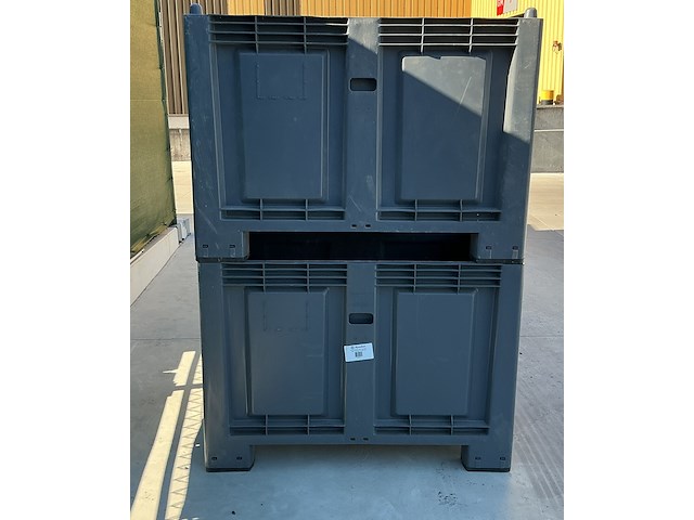Lot van 2 stapelbare palletkist euro - cargopallet 600 plus martini alfredo 550l - afbeelding 5 van  5