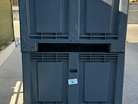 Lot van 2 stapelbare palletkist euro - cargopallet 600 plus martini alfredo 550l - afbeelding 5 van  5