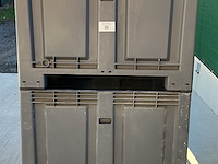 Lot van 2 stapelbare palletkist euro - cargopallet 600 plus martini alfredo 550l - afbeelding 4 van  5
