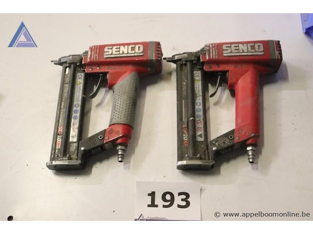 Lot van 2 tackers - senco - slp20xp - afbeelding 1 van  3