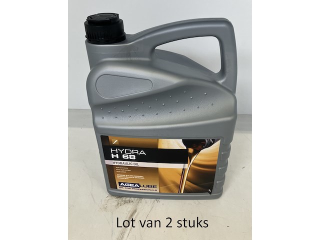 Lot van 2 x agealube hydra h 68 hydrailische olie - afbeelding 1 van  2
