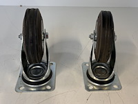 Lot van 2 zwenkwielen - afbeelding 4 van  5