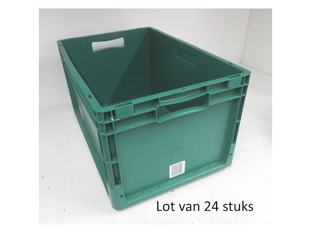 Lot van 24 euronorm stapelbakken ne6432 - afbeelding 1 van  3